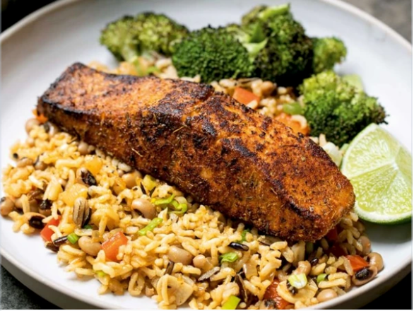 Tom Kerridge’s Cajun Salmon Recipe Is A Delicious Low-Calorie Dinner
