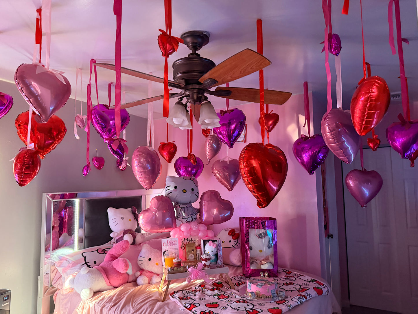 Ceiling Balloon Decorations